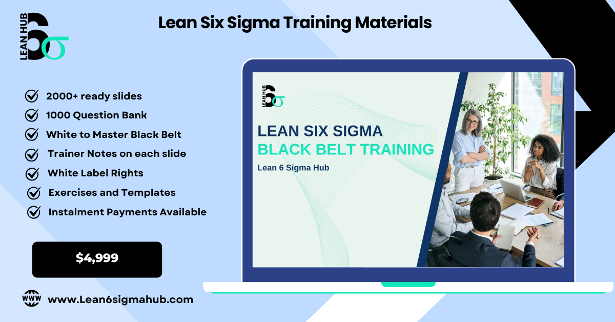 Lean Six Sigma PowerPoint Training Materials
