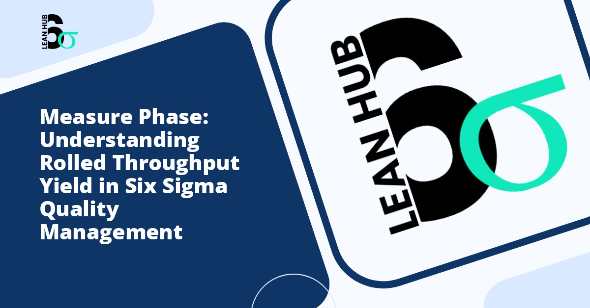 Measure Phase: Understanding Rolled Throughput Yield in Six Sigma Quality Management