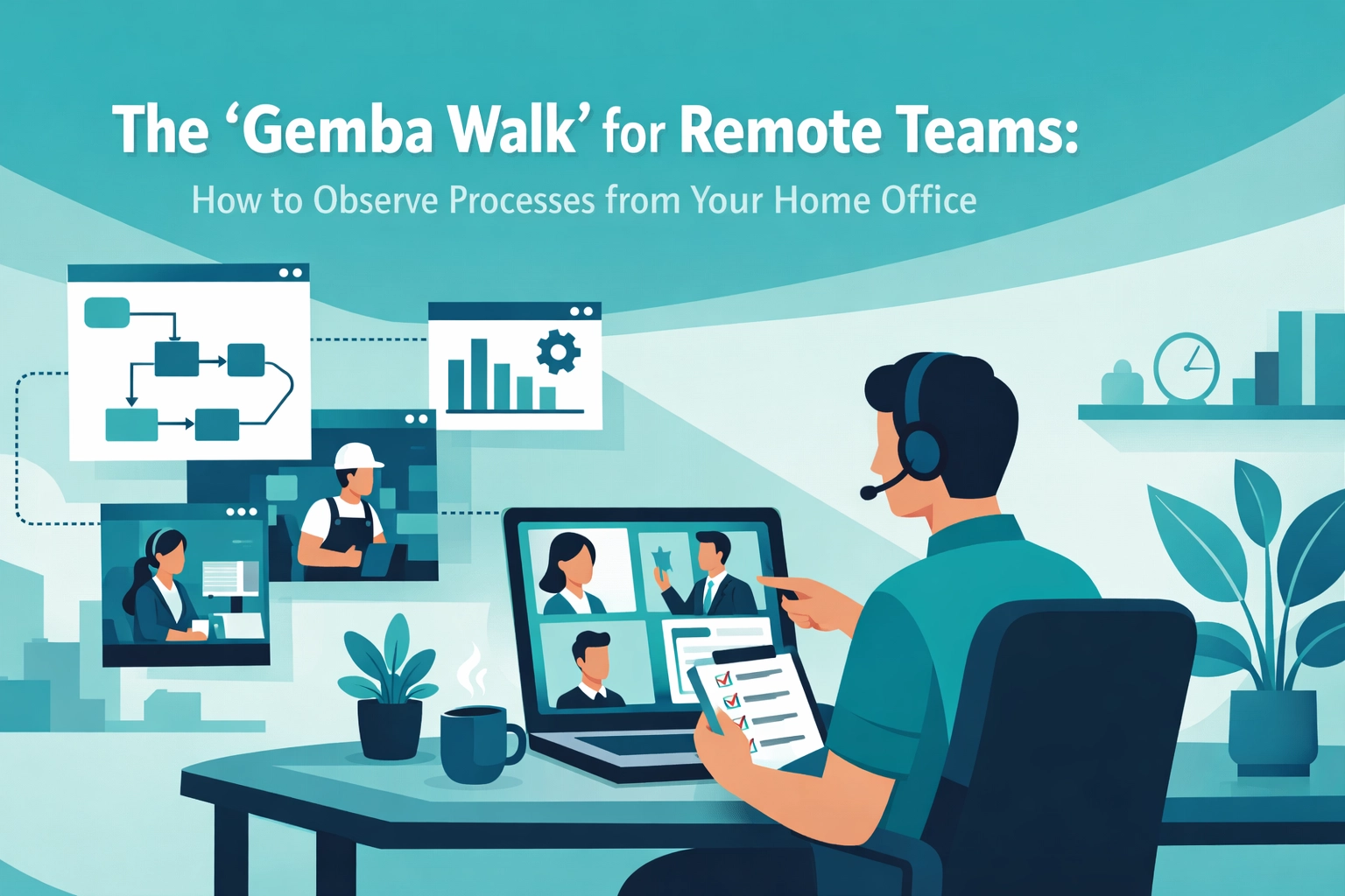 The ‘Gemba Walk’ for Remote Teams: How to Observe Processes from Your Home Office