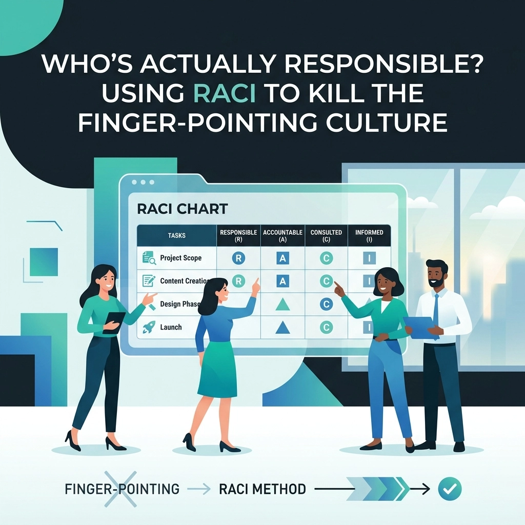 Who’s Actually Responsible? Using RACI to Kill the Finger-Pointing Culture