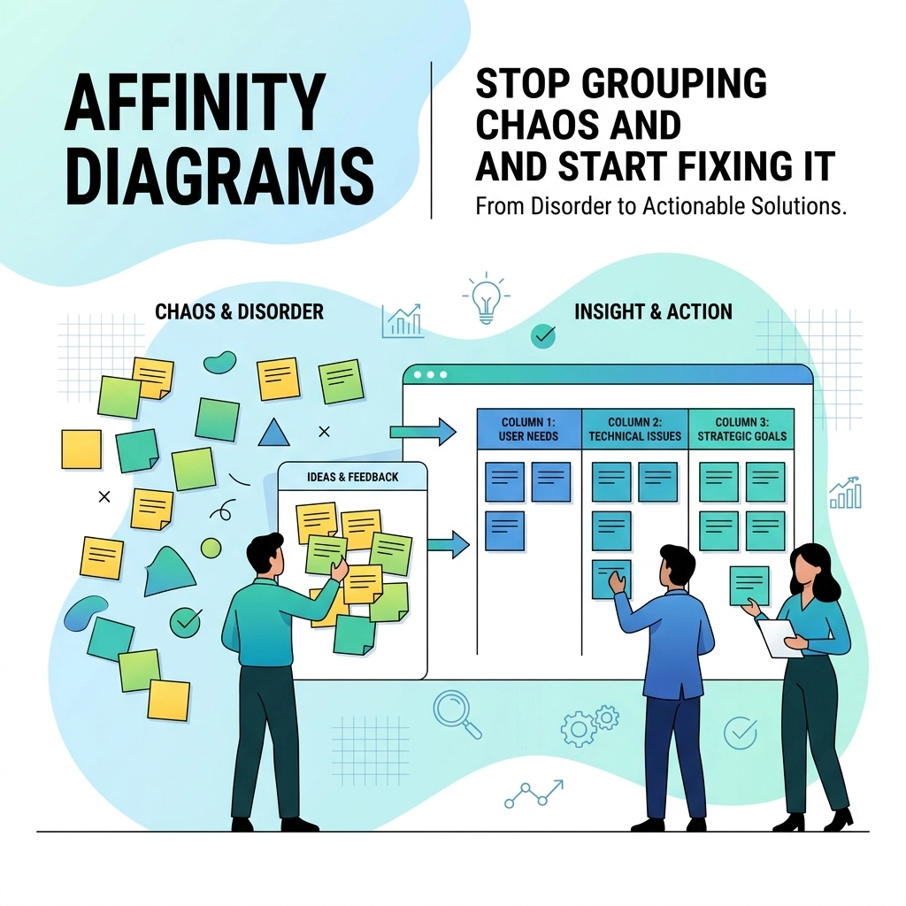 Affinity Diagrams: Stop Grouping Chaos and Start Fixing It