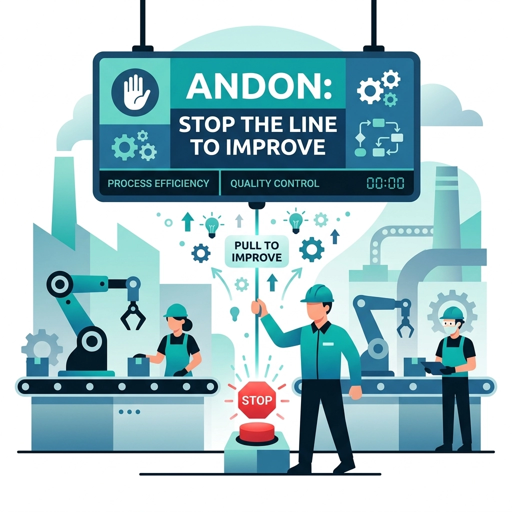 Andon: If You’re Not Stopping the Line, You’re Not Improving
