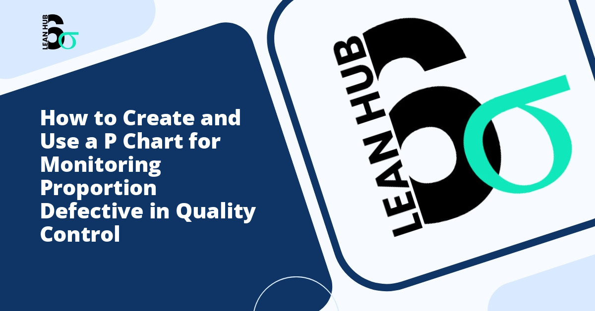 How to Create and Use a P Chart for Monitoring Proportion Defective in Quality Control