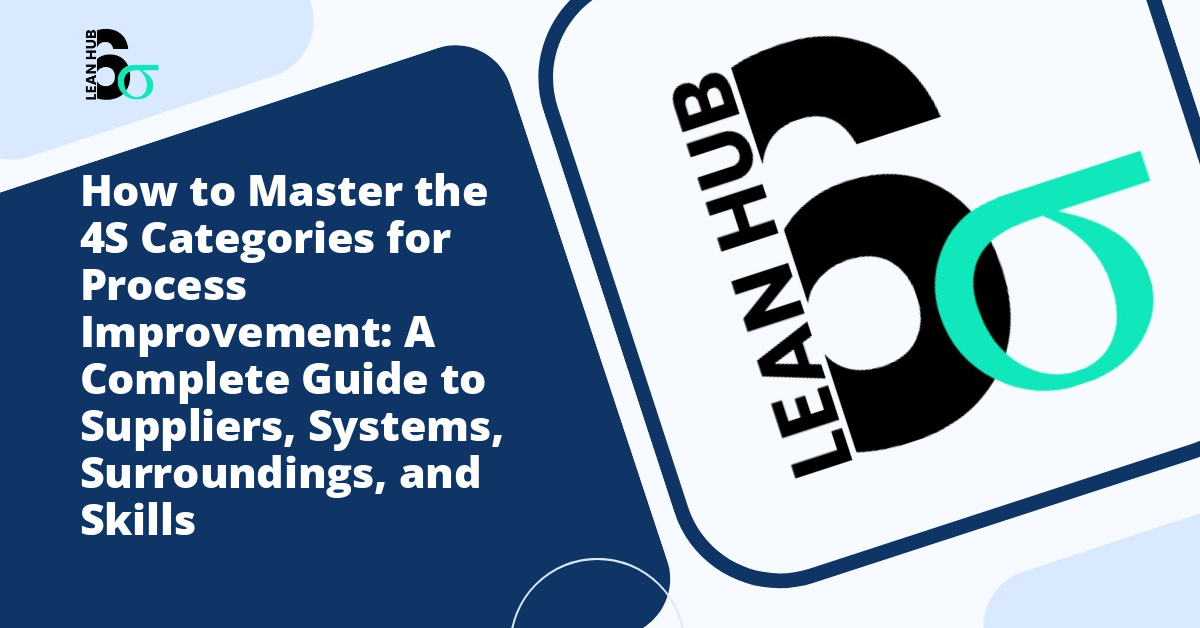 How to Master the 4S Categories for Process Improvement: A Complete Guide to Suppliers, Systems, Surroundings, and Skills