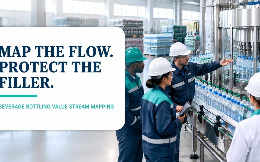 Value Stream Mapping for Beverage Bottling Lines: From Syrup Batch to Palletised Case Without the Filler Stoppage Drag