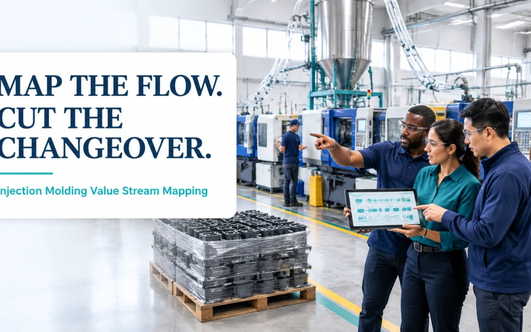 Value Stream Mapping for Injection Molding: From Resin Silo to Packaged Part Without the Changeover Drag
