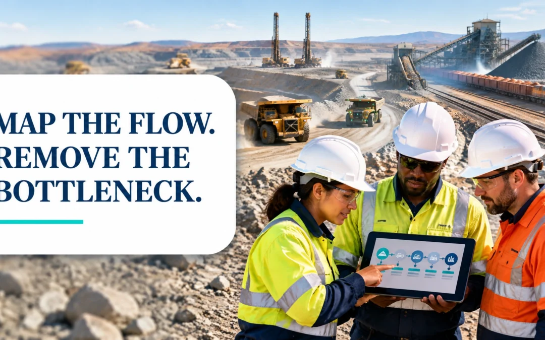 Value Stream Mapping for Mining Operations: From Blast to Concentrate Shipment Without the Haulage Bottleneck