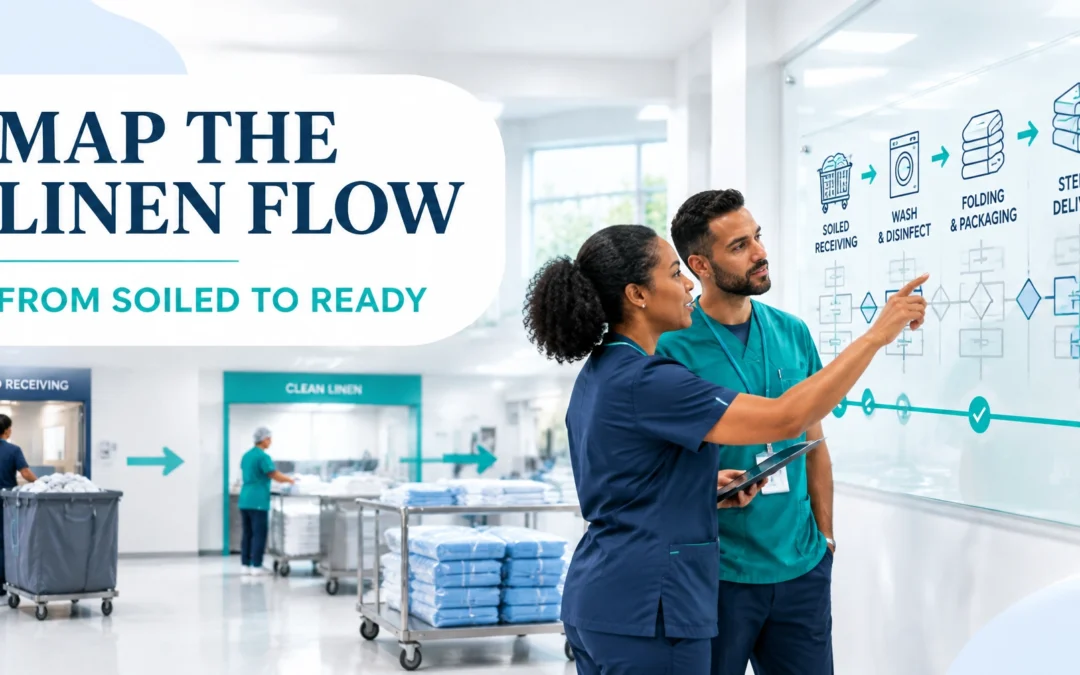 Value Stream Mapping for Healthcare Laundry Services: From Soiled Linen Collection to Sterile-Clean Delivery Without the Par-Level Shortfalls