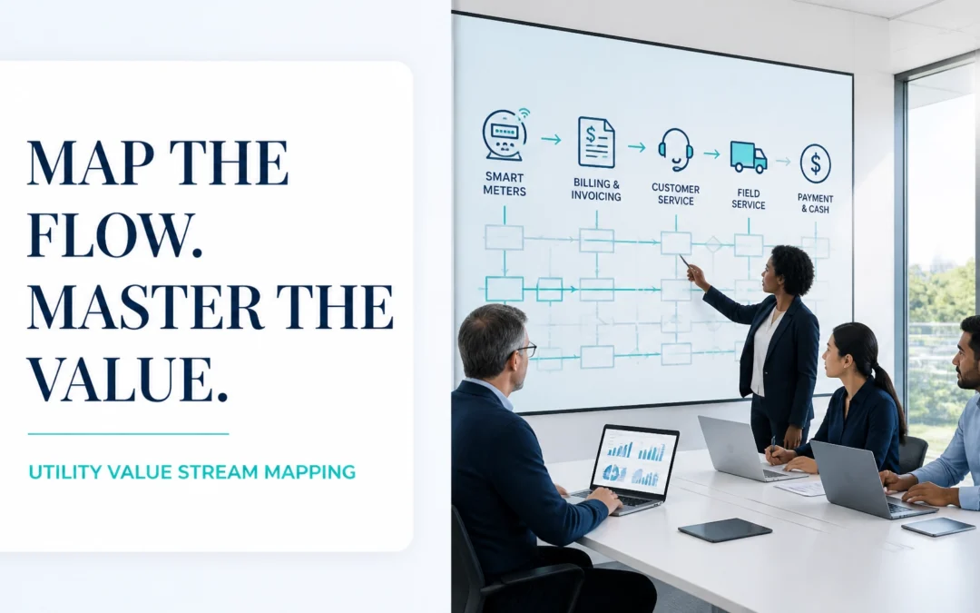 Value Stream Mapping for Utilities: Turning Meter-to-Cash and Field Service Response Into Predictable Flow