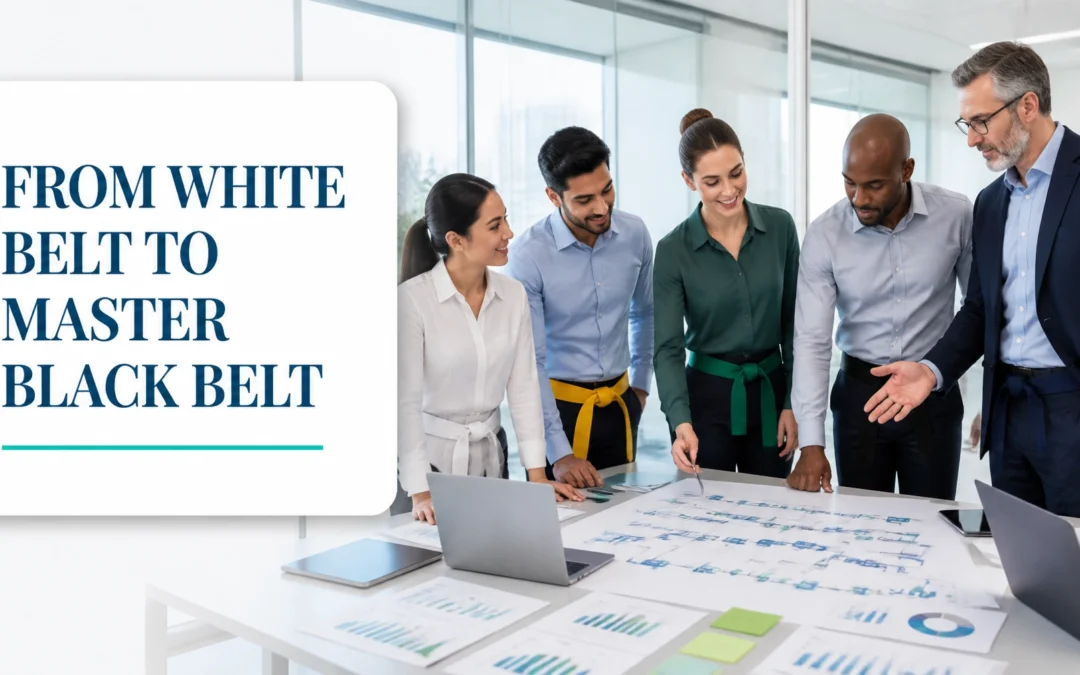 From White Belt to Master Black Belt: The Certification Roadmap Nobody Explains Clearly