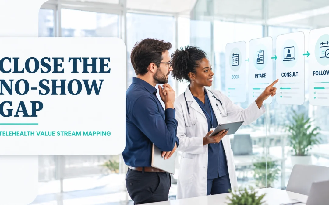 Value Stream Mapping for Telehealth: From Appointment Booking to Virtual Follow-Up Without the No-Show Gap