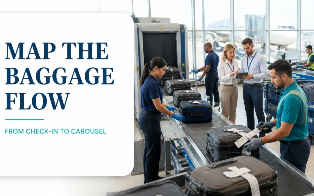 Value Stream Mapping for Airline Baggage Handling: From Check-In to Carousel Without the Lost-Luggage Lottery