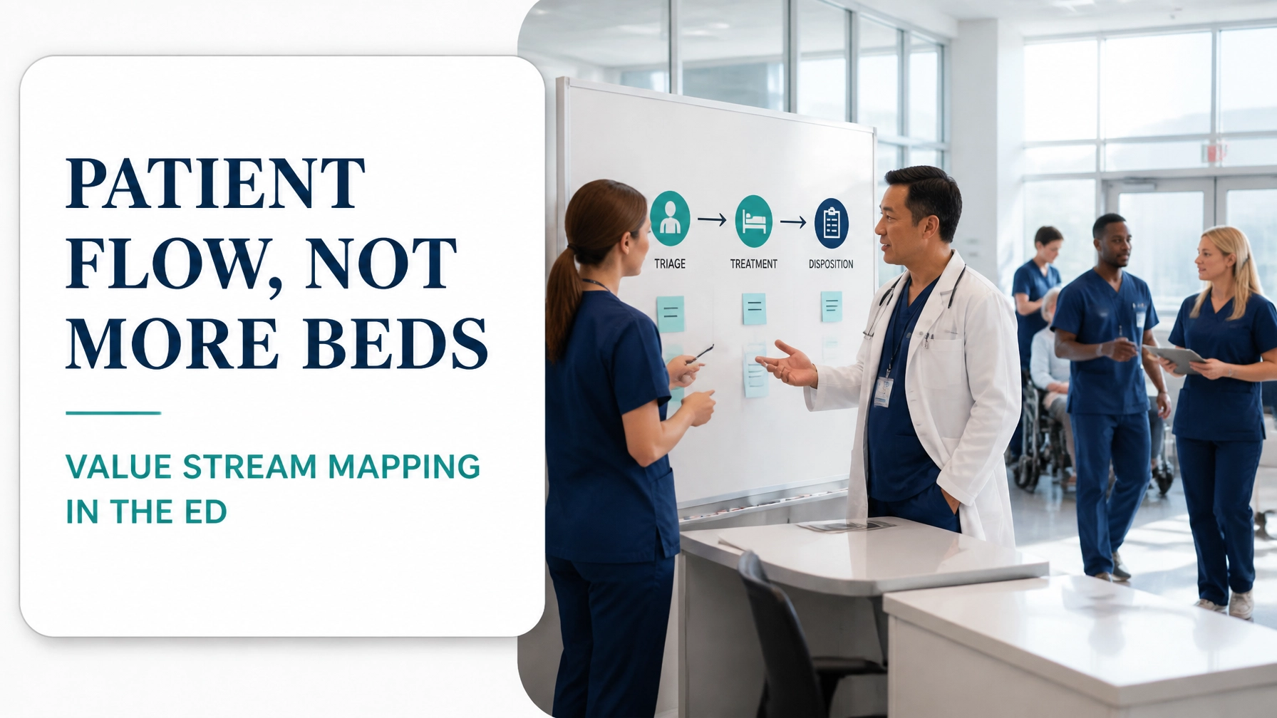 Value Stream Mapping in the Emergency Department: Why Patient Flow (Not More Beds) Is the Real Fix