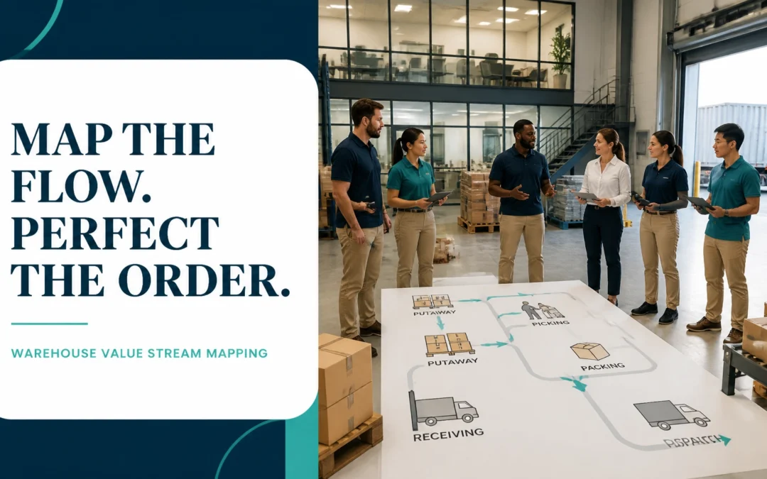 Value Stream Mapping for Warehouse Operations: From Putaway to Perfect Order Dispatch